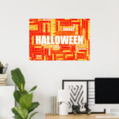 Halloween Background as a Marketing Advertisation Poster (Thuiskantoor)