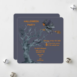 HALLOWEEN BACKYARD PARTY FEESTDAGENKAART