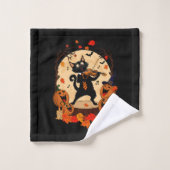 Halloween Bad Handdoek (Wasdoekje)