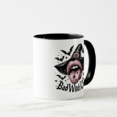 Halloween Bad Witch Club Schattig Mok (Voorkant rechts)