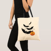 Halloween Bag-Bats Canvas tas (Voorkant (product))