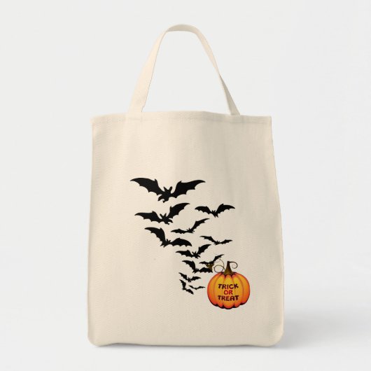 Halloween Bag-Bats Tote Bag (Voorkant)