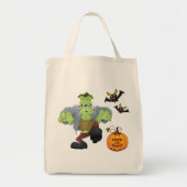 Halloween Bag-Frankenstein Tote Bag (Voorkant)
