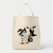 Halloween Bag-Ghost Tote Bag (Voorkant)