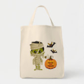 Halloween Bag-Mummy Boy Tote Bag (Voorkant)
