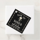 Halloween Bag Of Bones Bedankjes Labels (In situ)