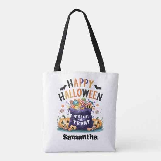 Halloween Bag Tote Bag (Achterkant)