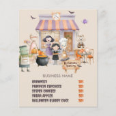 Halloween Bake Sale Bakkerij Pastry Oktober Flyer (Voorkant)