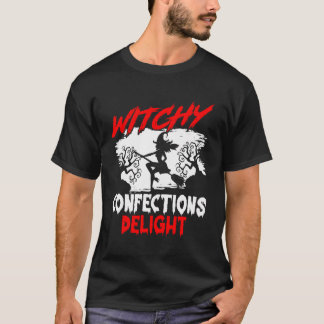 Halloween Baker Bakken Humor Pun Gebak Chef-kok Co T-shirt
