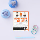 Halloween bakverkoop flyer (Enkel)