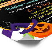 Halloween bakverkoop flyer poster (Hoek)