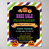 Halloween bakverkoop flyer poster (Voorkant)