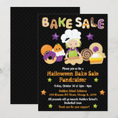 Halloween bakverkoop fondsenwerving kaart (Voorkant / Achterkant)