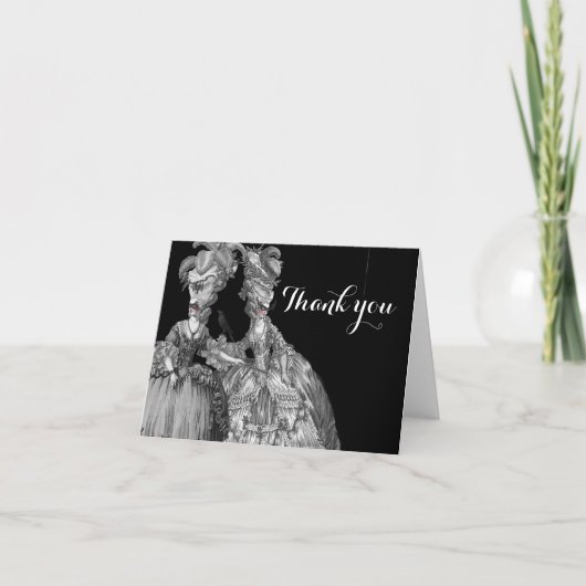 Halloween-bal, dank je kaart. (Voorkant)