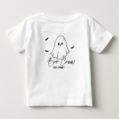 Halloween Ballon Boo Crew Eigen Naam (Achterkant)