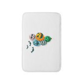 Halloween-ballonnen Badmat (Voorkant Verticaal)