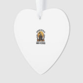 Halloween Band Dirigent Heks Geest Huis Ontwerp Ornament (voorkant)