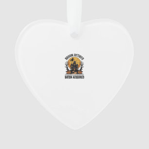 Halloween Band Dirigent Heks Geest Huis Ontwerp Ornament