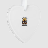 Halloween Band Dirigent Heks Geest Huis Ontwerp Ornament (voorkant)