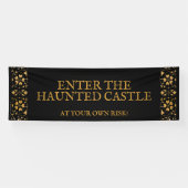 Halloween | Banner | Gehakt huis (Horizontaal)