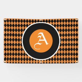 HALLOWEEN BANNER MET MONOGRAM