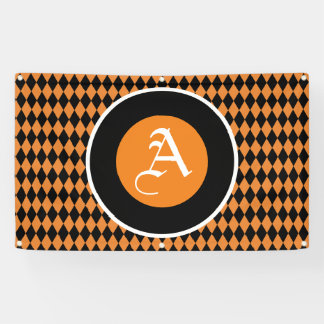 HALLOWEEN BANNER MET MONOGRAM