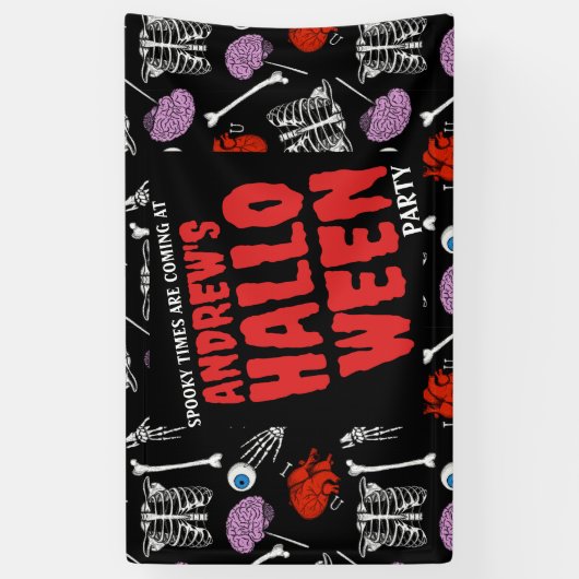  Halloween Banner - Voeg jouw tekst toe! (Verticaal)