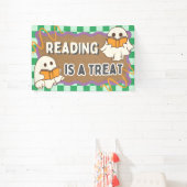 Halloween banners voor scholen klasbibliotheek (Insitu)