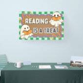 Halloween banners voor scholen klasbibliotheek (Beurs)