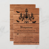 Halloween Barn Chandelier RSVP (Voorkant / Achterkant)