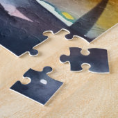 Halloween Basenji met pomkins Scary Legpuzzel (Zijkant)