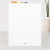 Halloween Basenji Met Pompoenen Eng  Kaart (Achterkant)