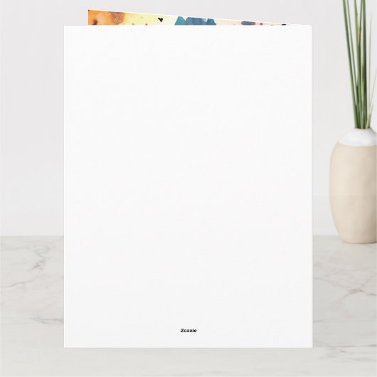 Halloween Basenji met pompoenen griezelig Kaart (Achterkant)