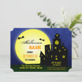 Halloween Bash Haunted Castle | Vetten | Moon Kaart (Staand voorkant)