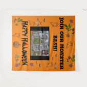 Halloween Bash Tapestry Wandkleed (Voorkant (horizontaal))
