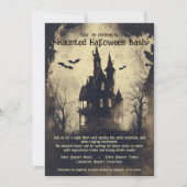 Halloween Bash! Uitnodiging voor Halloween Party (Voorkant)