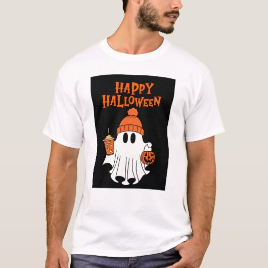 Halloween Basic Dark T-Shirt for man confortable (Voorkant)
