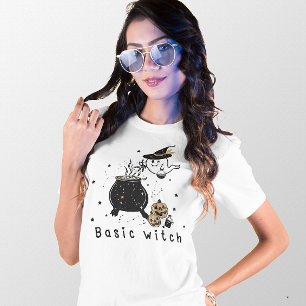 HALLOWEEN BASIC WITCH SPOOK DIE EEN DRANKJE MAAK T-SHIRT