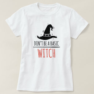 Halloween Basic Witch T-Shirt