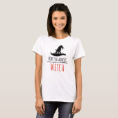 Halloween Basic Witch T-Shirt (Voorkant volledig)