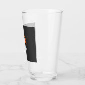 Halloween Basis Heks Pompoen Maan Grafisch Glas (Links)