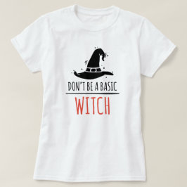 Halloween Basis Heksen T-Shirt