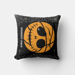 Halloween Basket Ball Trick of Basketbal Verjaarda Kussen