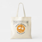 Halloween Basket Ball Trick of Basketbal Verjaarda Tote Bag (Achterkant)
