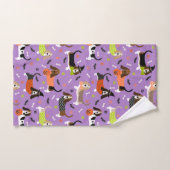 Halloween Basset Hound Bath Towel Set Bad Handdoek (Handdoek)