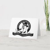 Halloween basset kaart (Achterkant)