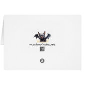 Halloween Bat (Achterkant Horizontaal)