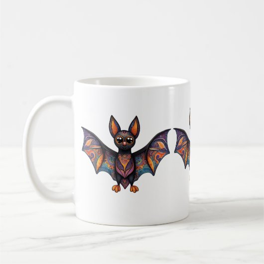Halloween Bat Alebrije Koffiemok (Links)