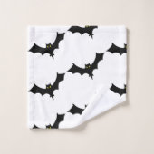 Halloween Bat Bad Handdoek (Wasdoekje)