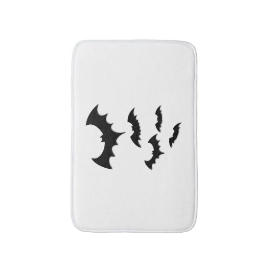 halloween bat badmat (Voorkant Verticaal)